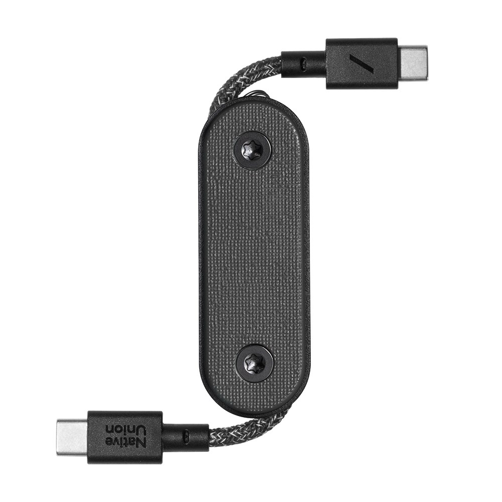 Native Union Pocket Cable Type-C to Type-C Hızlı Şarj Özellikli Anahtarlık Data ve Şarj Kablosu 60W