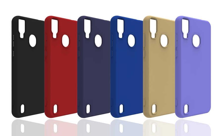 Reeder P13 Blue Kılıf Zore Biye Silikon