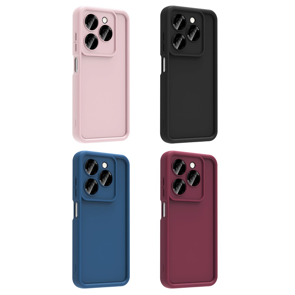 Tecno Spark 20 Kılıf Kamera Korumalı Zore Ananas Kapak