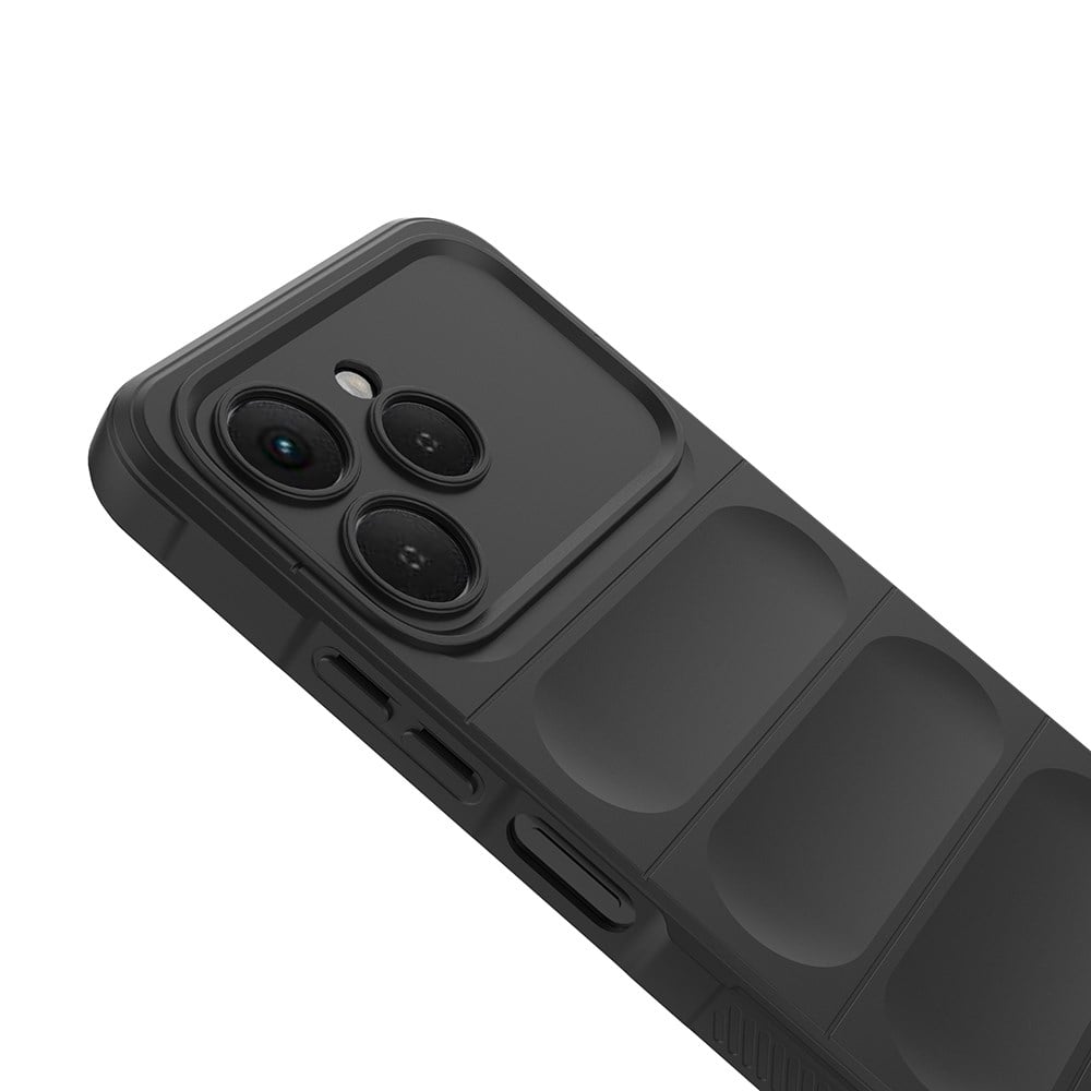 Tecno Spark 40 Kılıf Esnek TPU Oyuklu Arka Yüzey Tasarımlı Zore Etnik Silikon Kapak