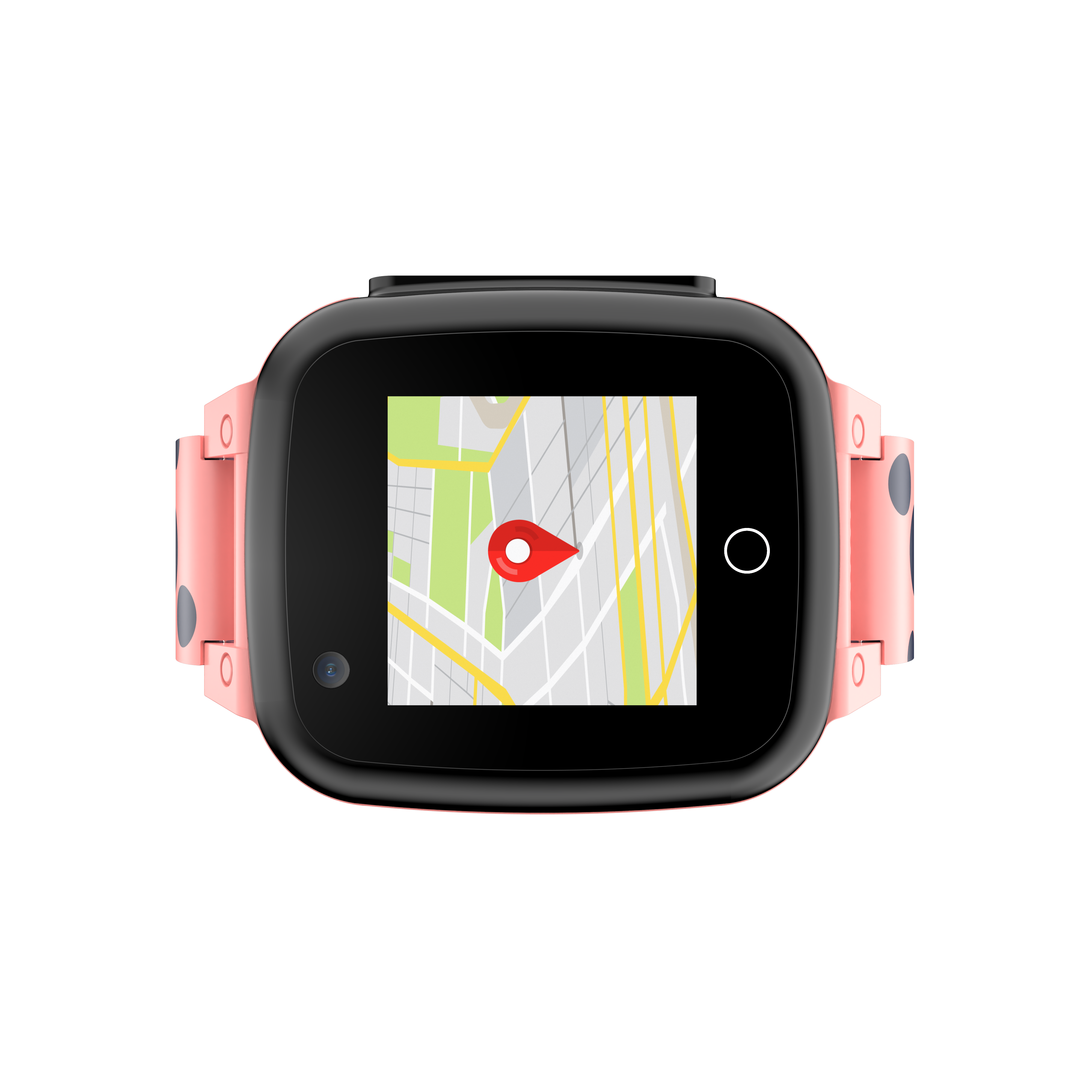 TEQSMA S25 Uz Akıllı Çocuk Saati- SOS, GPS Takibi, Görüntülü Görüşme, BTK Onaylı, Su Geçirmez 24 Ay Garantili Pembe