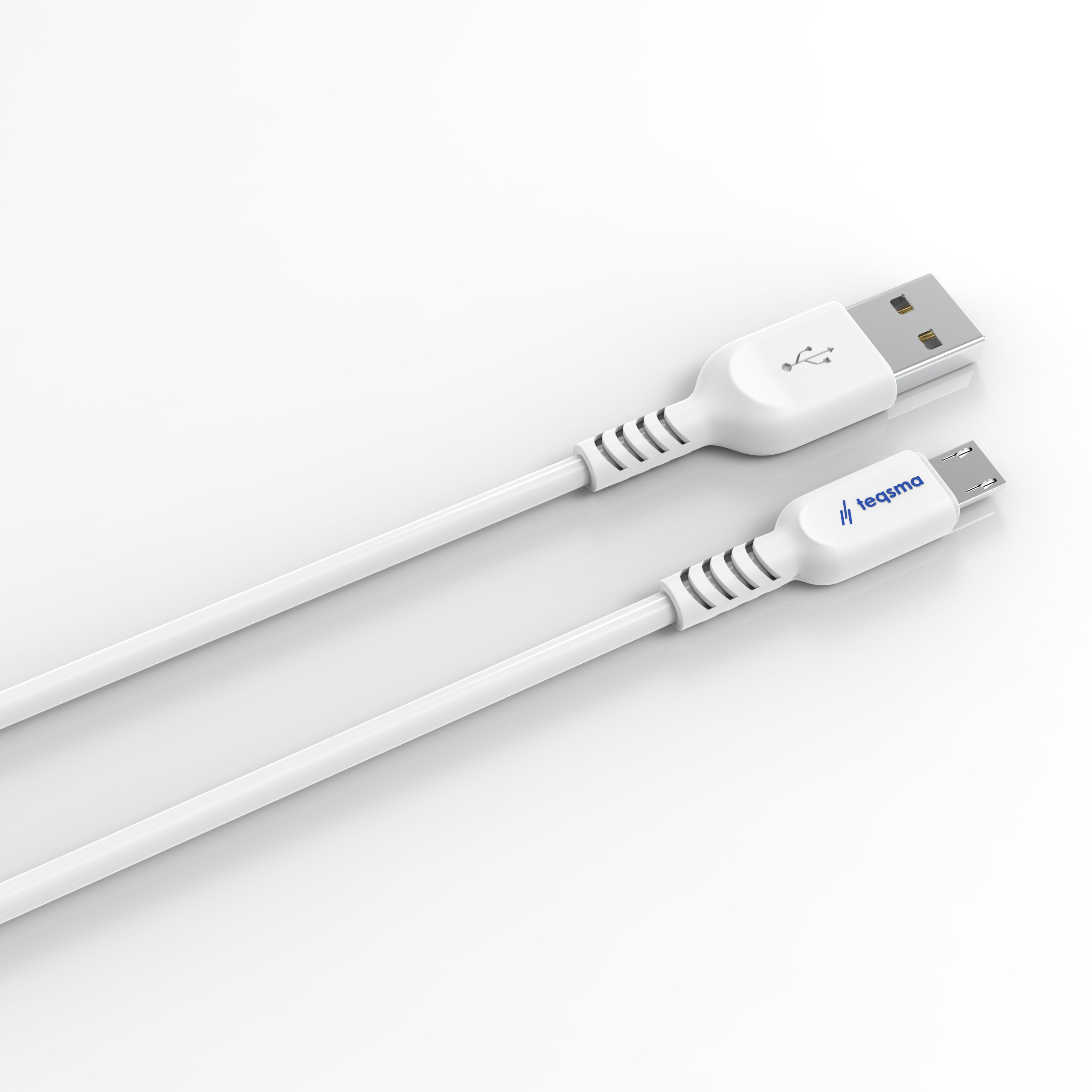 TEQSMA STREAM M1 Micro USB - USB Kablo 2.4A 100Cm