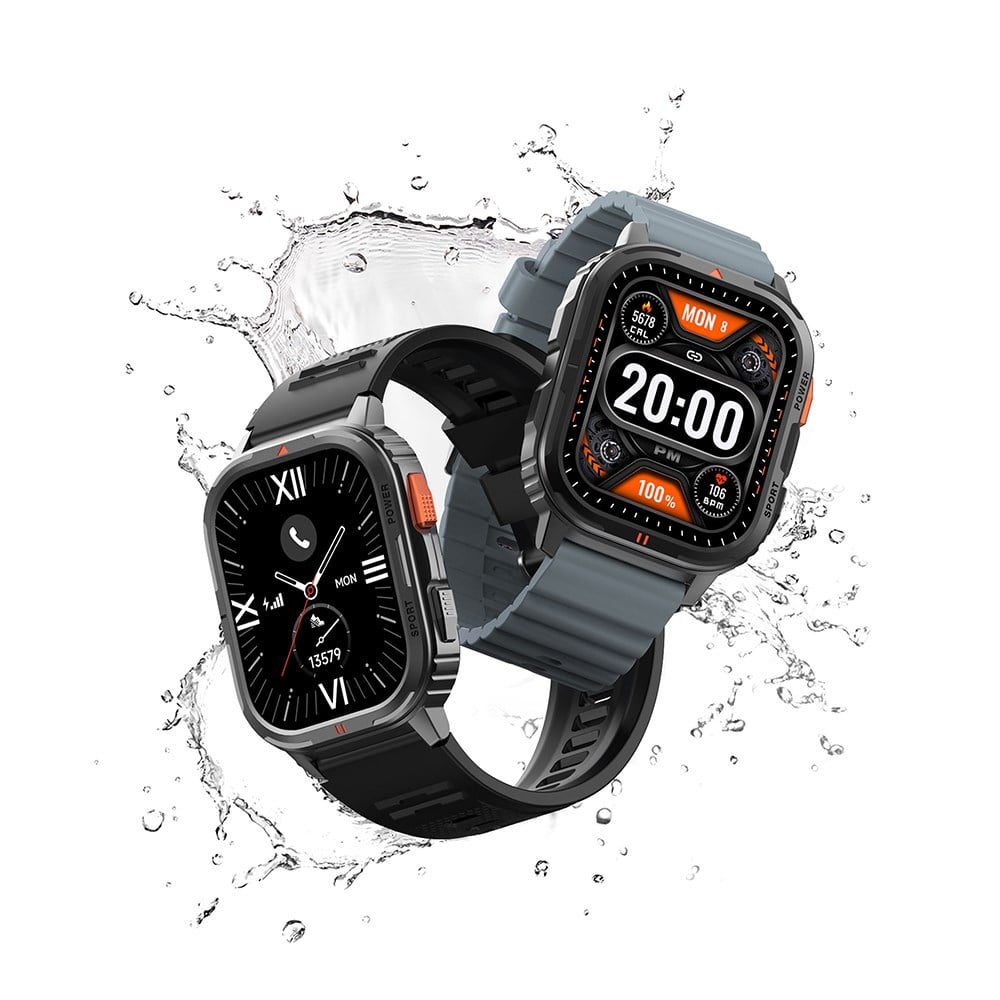Wiwu SW05 Smart Watch İOS ve Android Uyumlu TFT Ekranlı IP68 Sertifikalı Akıllı Saat