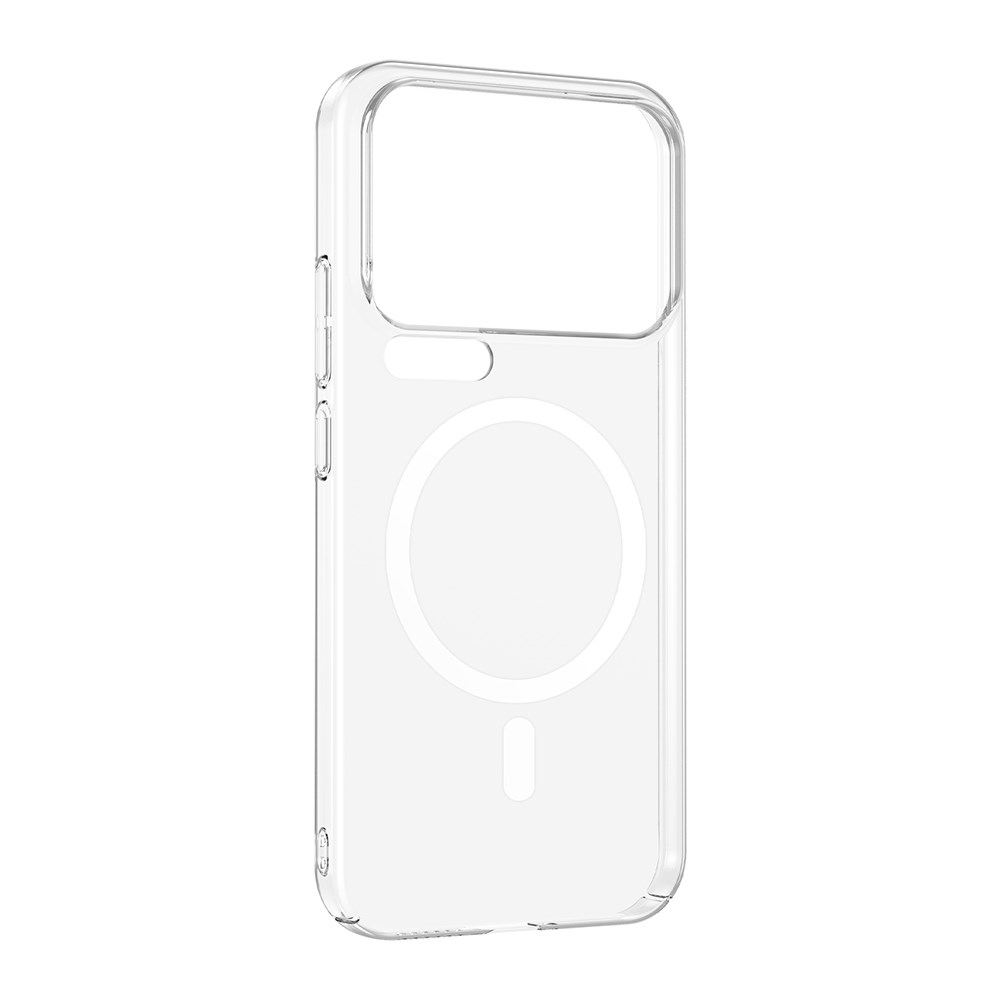 Xiaomi 17 Pro Max Kamera Korumalı M-Safe Şarj Özellikli Şeffaf Zore London Sert PC Kapak
