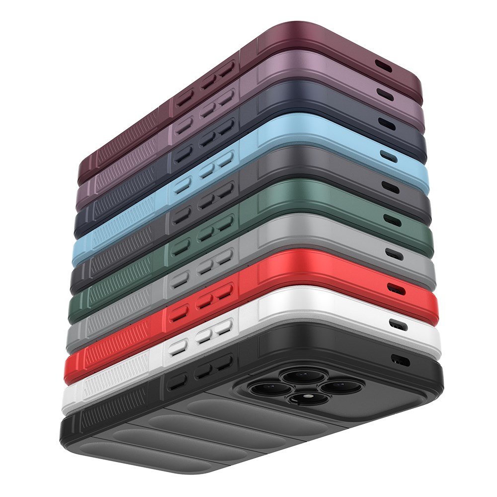 Xiaomi Poco F8 Pro Kılıf Esnek TPU Oyuklu Arka Yüzey Tasarımlı Zore Etnik Silikon Kapak