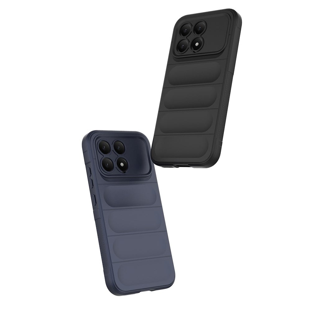 Xiaomi Poco F8 Pro Kılıf Esnek TPU Oyuklu Arka Yüzey Tasarımlı Zore Etnik Silikon Kapak