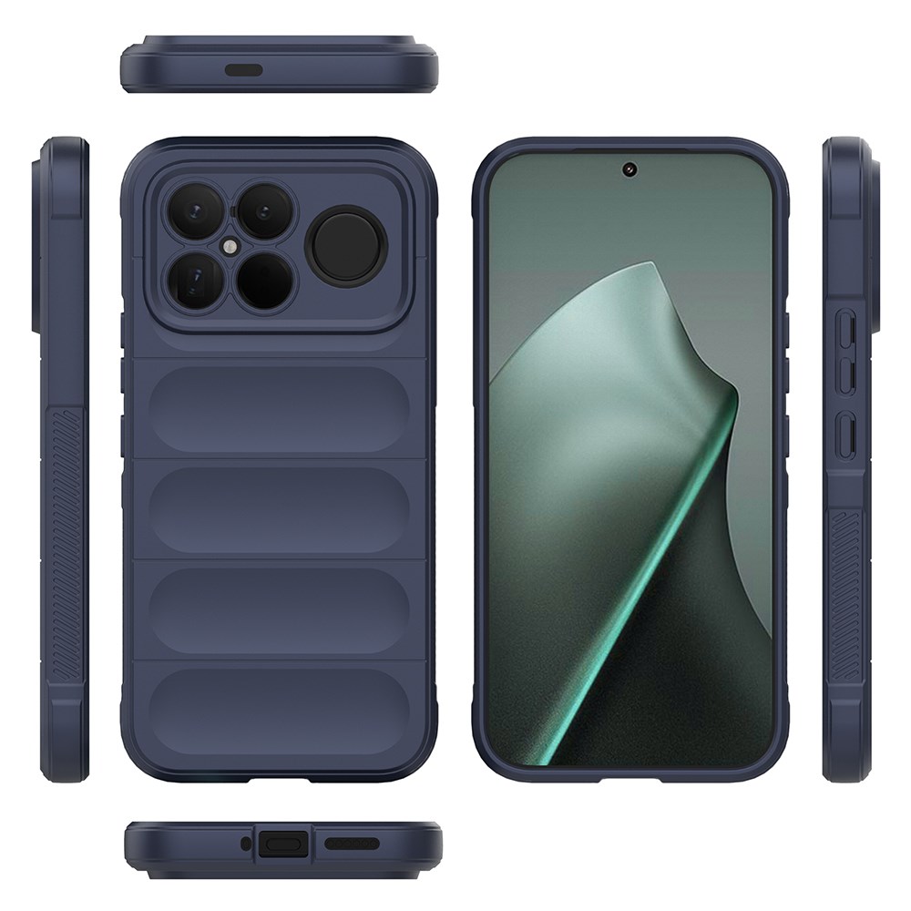 Xiaomi Poco F8 Ultra Kılıf Esnek TPU Oyuklu Arka Yüzey Tasarımlı Zore Etnik Silikon Kapak