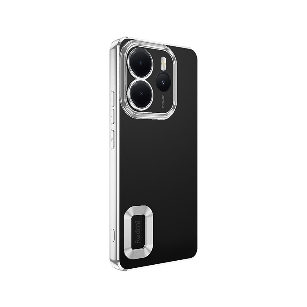 Xiaomi Redmi Note 14 4G Kılıf Kamera Korumalı Logo Gösteren Zore Omega Kapak
