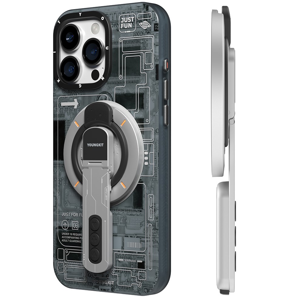 Youngkit Technology Serisi Telefon ve Tabletler için Magnetik Ring Stand