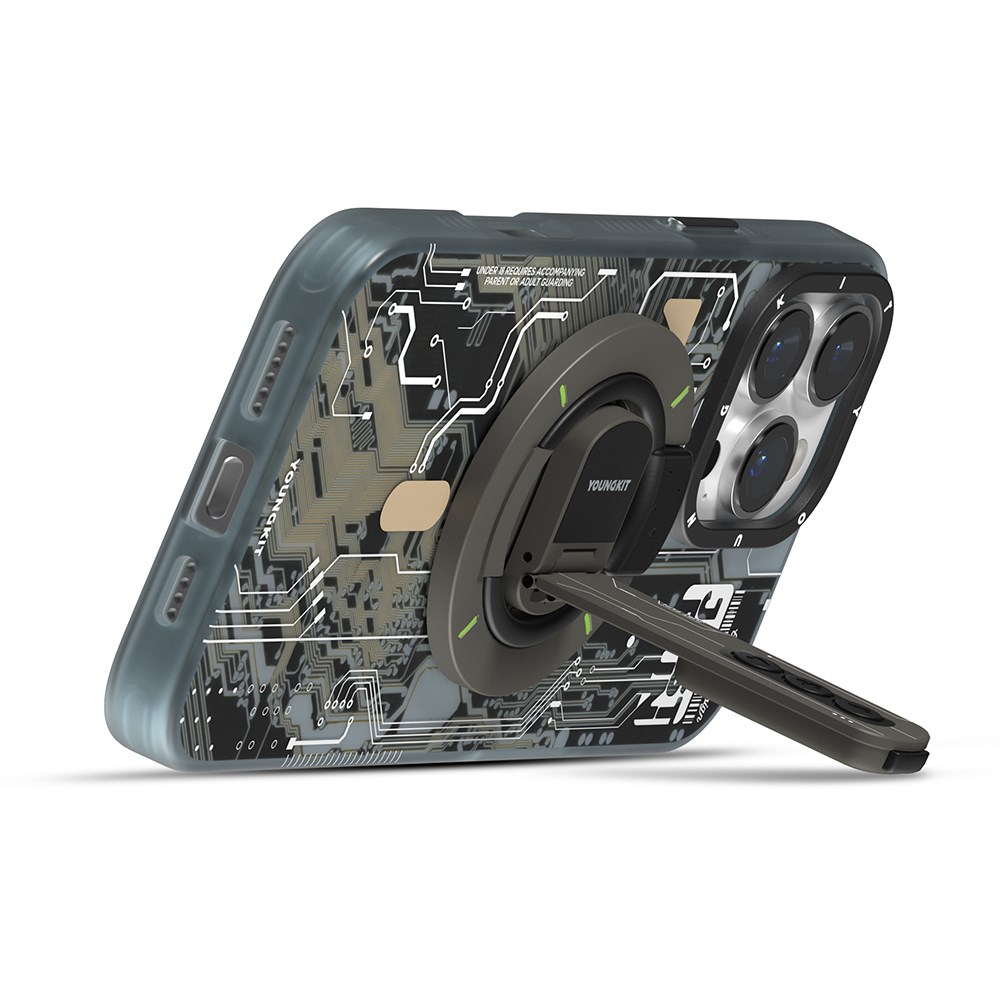 Youngkit Technology Serisi Telefon ve Tabletler için Magnetik Ring Stand
