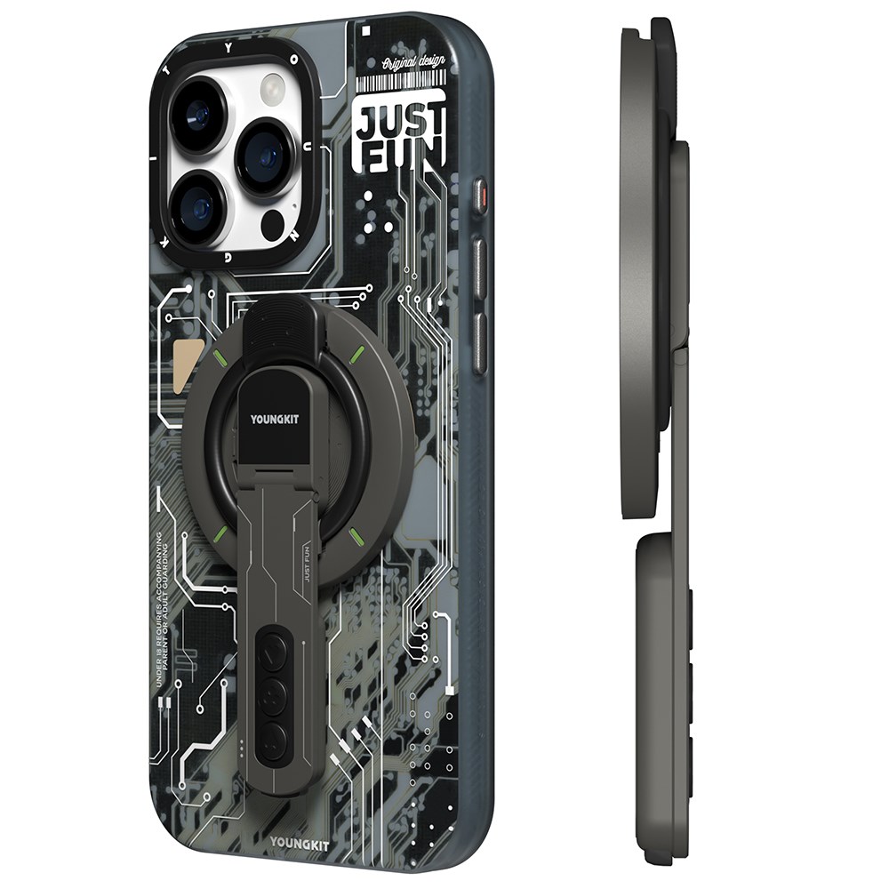 Youngkit Technology Serisi Telefon ve Tabletler için Magnetik Ring Stand