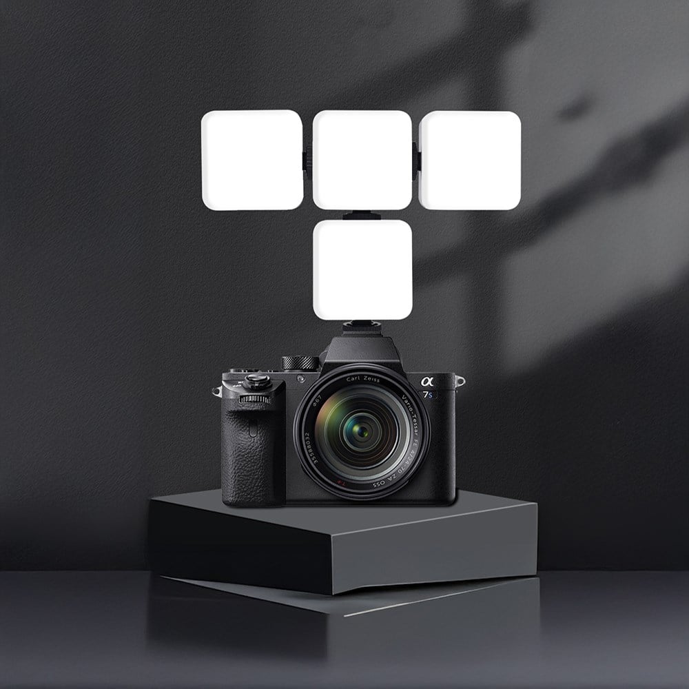 Zore GZ49S RGB Light Işıklı Telefon Tutucu Ring Light