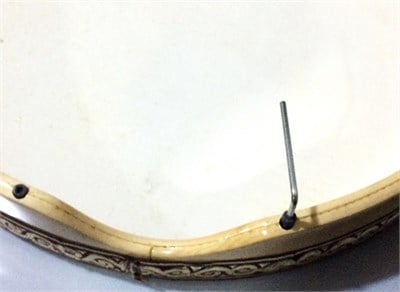Çiftkat Zilli Deri Bendir 38cm