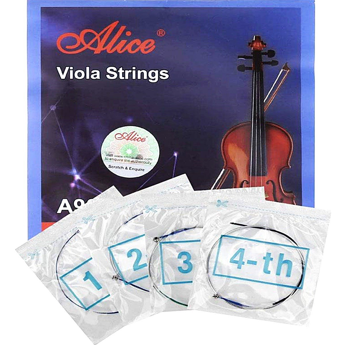 Alice A-903 Viola Teli Takımı