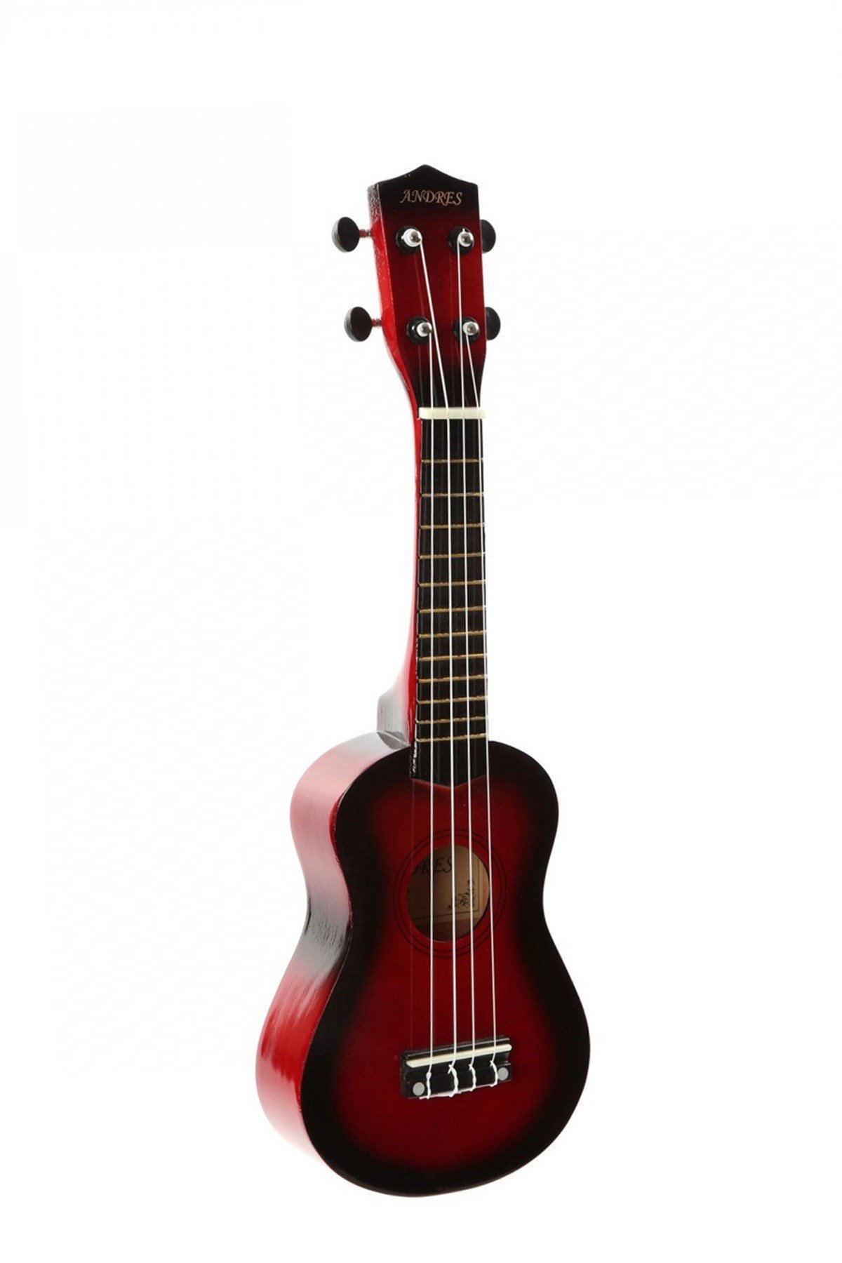 Andres Soprano Ukulele- Kırmızı