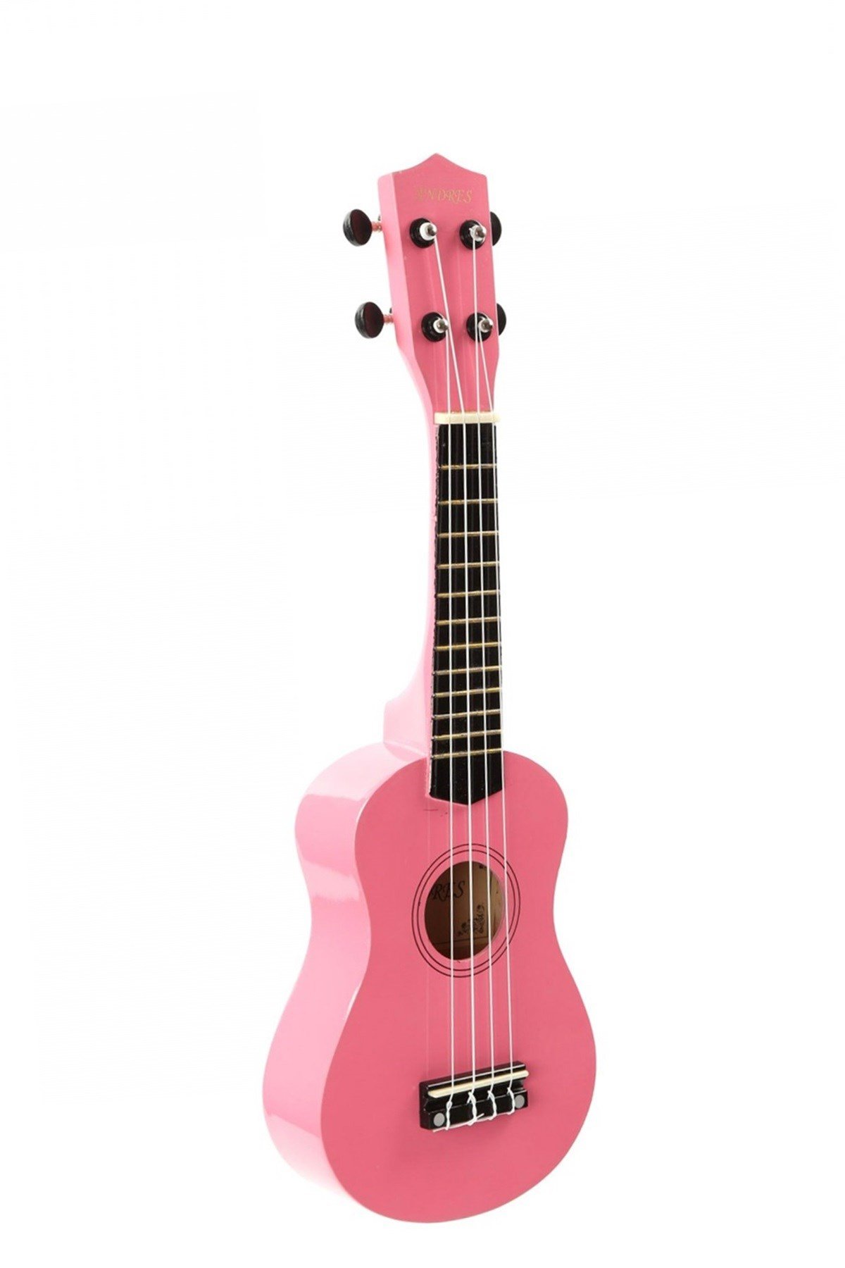 Andres Soprano Ukulele-Pembe