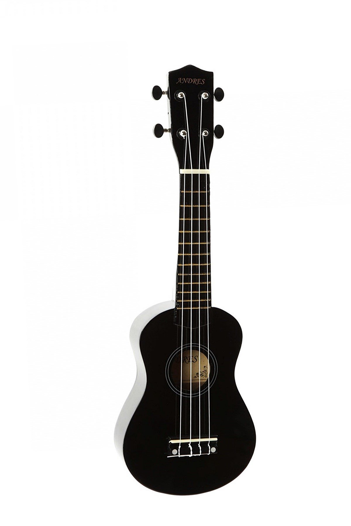 Andres Soprano Ukulele-Siyah