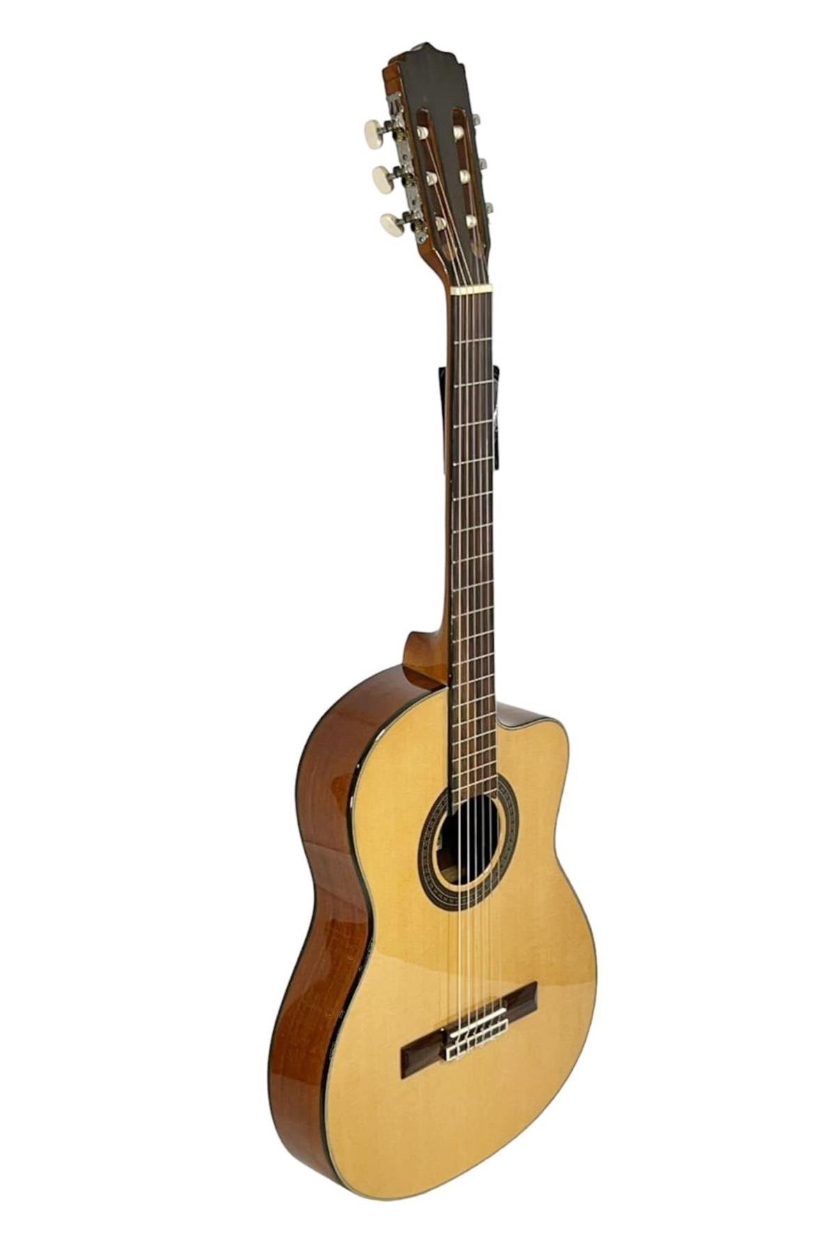 Aria İnce Kasa Klasik Gitar Maun 
