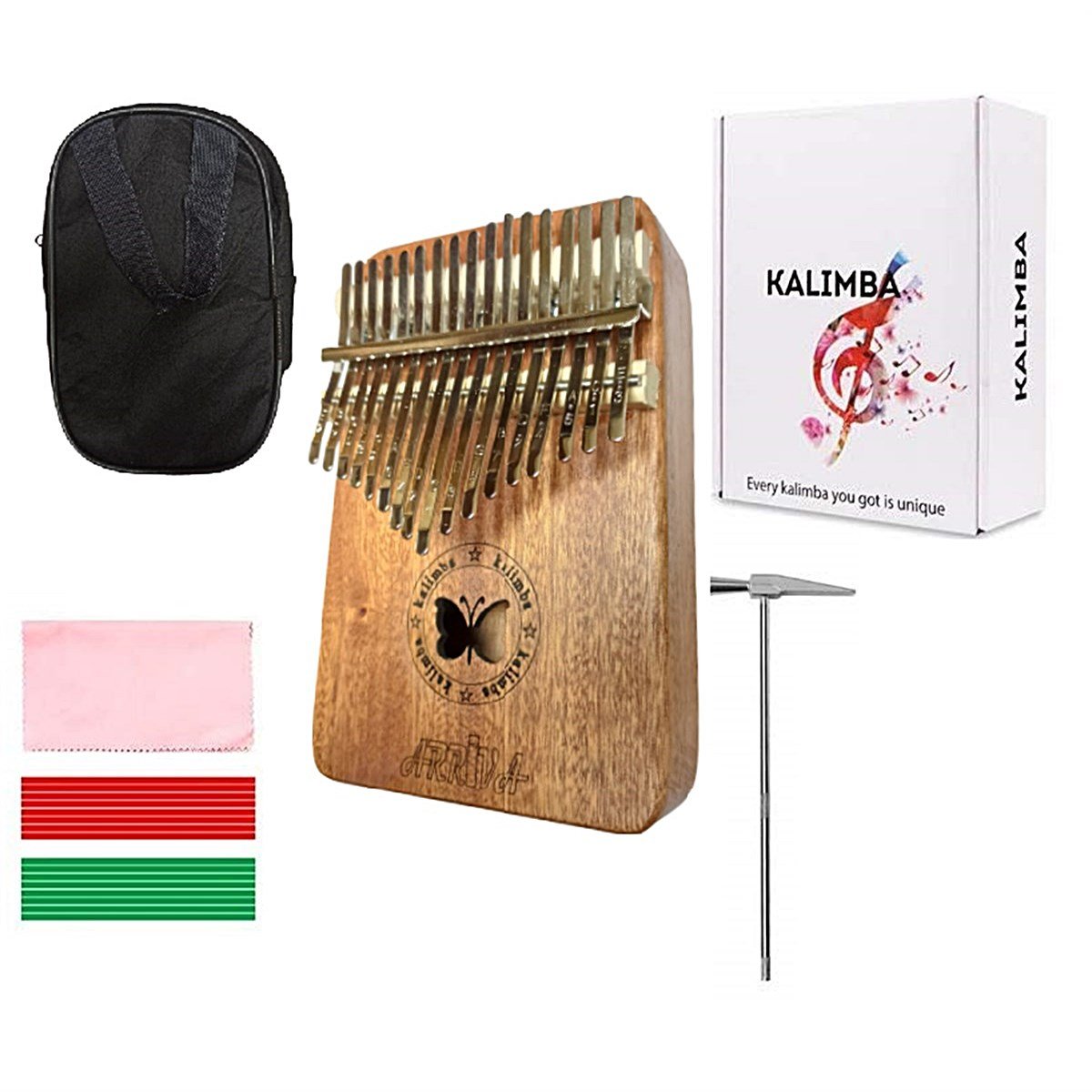 Arriva ARV-06 17 Tuşlu Kalimba ( Çanta Ve Çekiç Dahil )