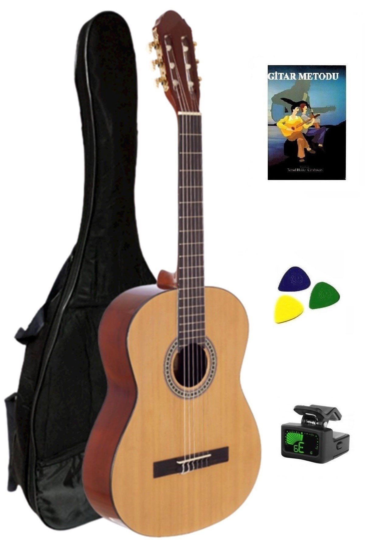 Arriva ARV3900NT Klasik Gitar Seti 4/4 39''