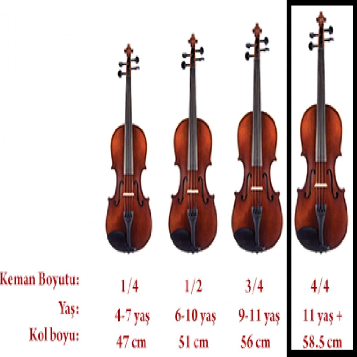 Bremen VL-144 Öğrenci Kemanı 4/4 