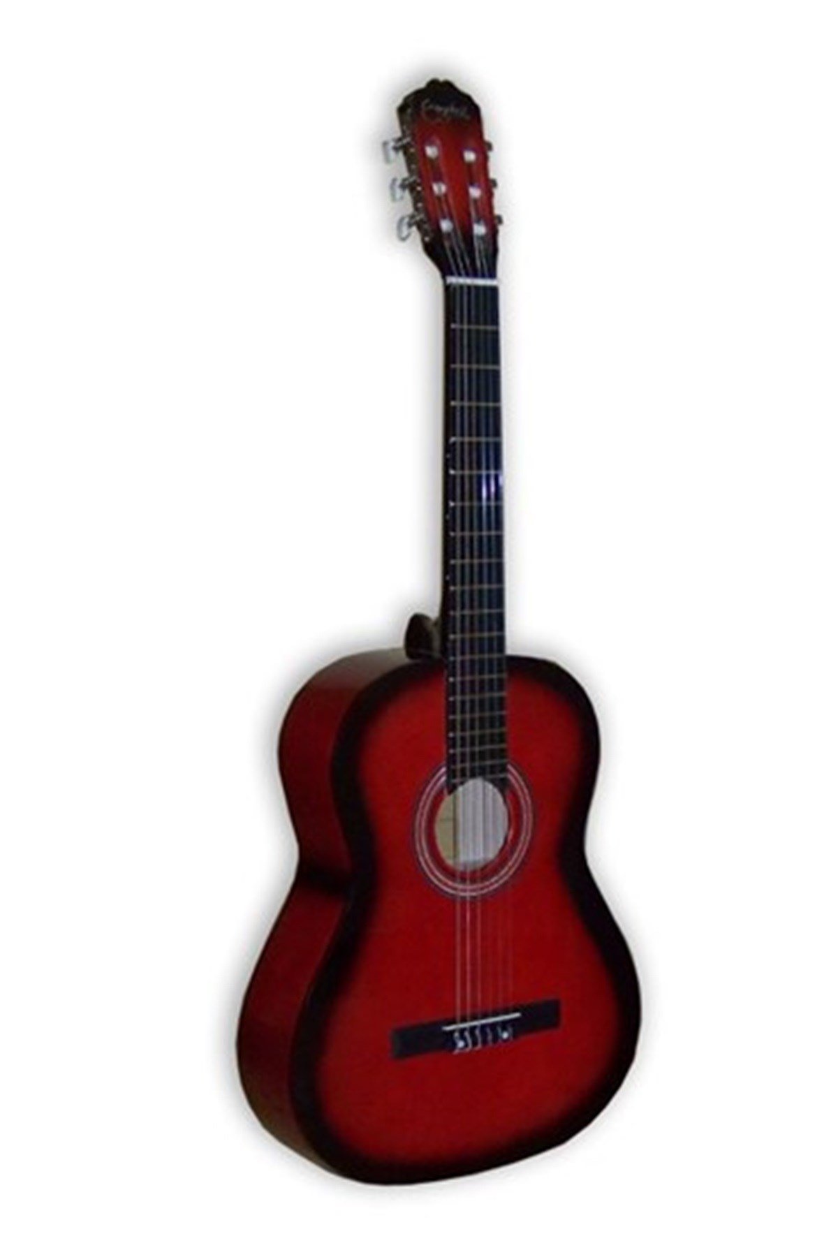 Campbell Klasik Gitar Kırmızı Renk Büyük Boy