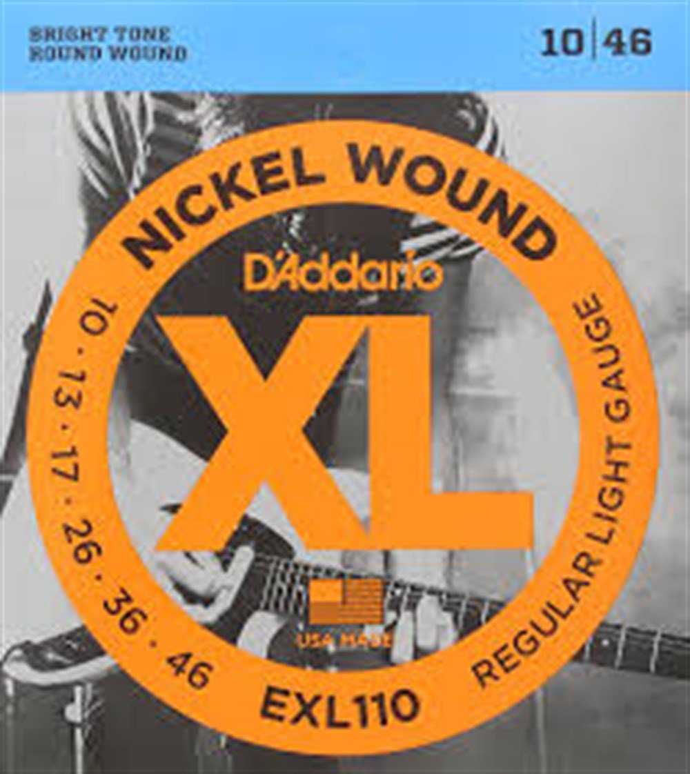 Daddario EXL110 Elektro Gitar Teli 0,9