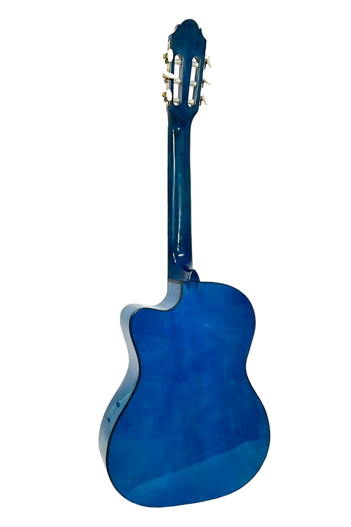 Florancıa FC3900C-RBL Mavi Cutaway Klasik Gitar 