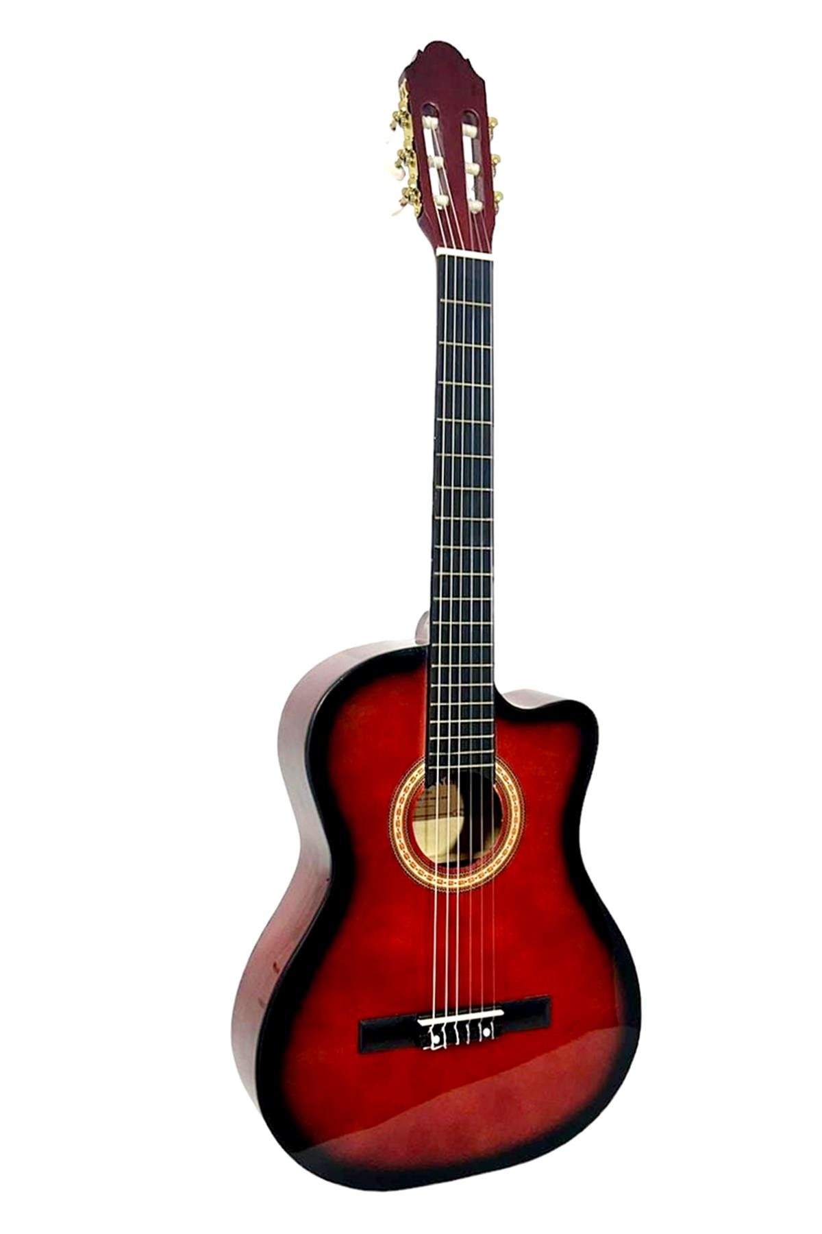 Florancıa FC3900C-RDS Kırmızı Cutaway Klasik Gitar 