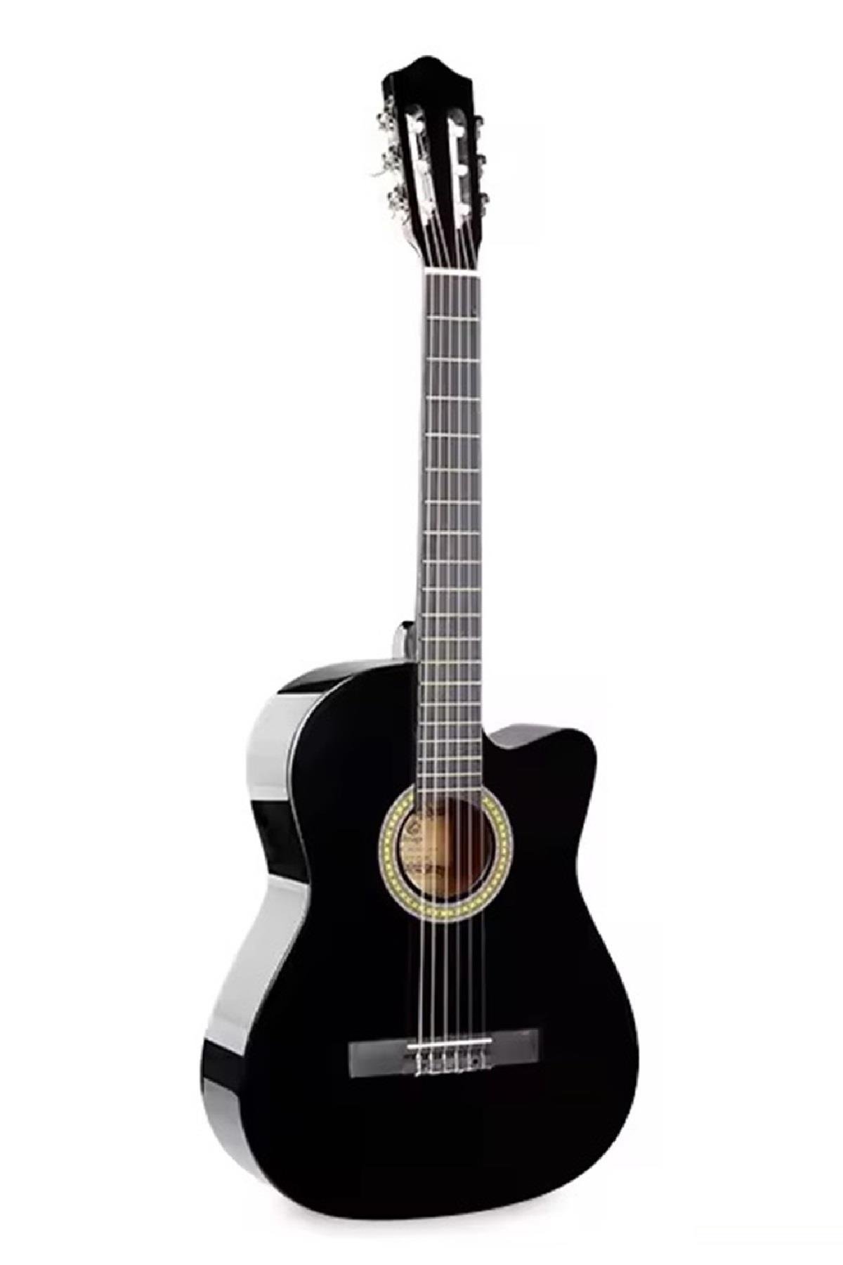 Florancıa FC3900CBK Siyah Cutaway Klasik Gitar  FC3900CBK Siyah Cutaway Klasik Gitar 