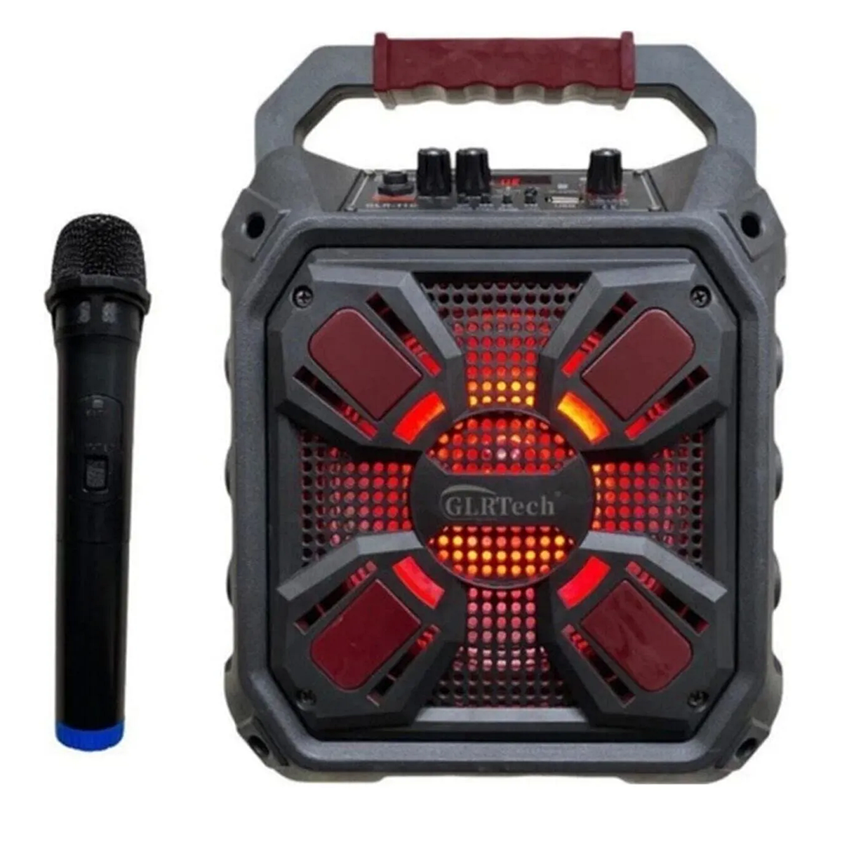 GLR Tech GLR-11C Tekli El Telsiz Mikrofonlu Taşınabilir Portatif Ses Sistemi