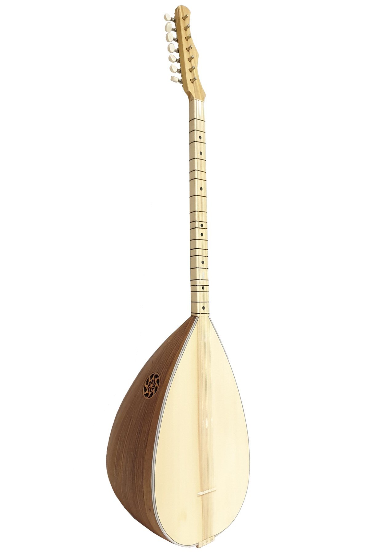 Kara Ağaç Gitar Burgu Uzun Sap Bağlama