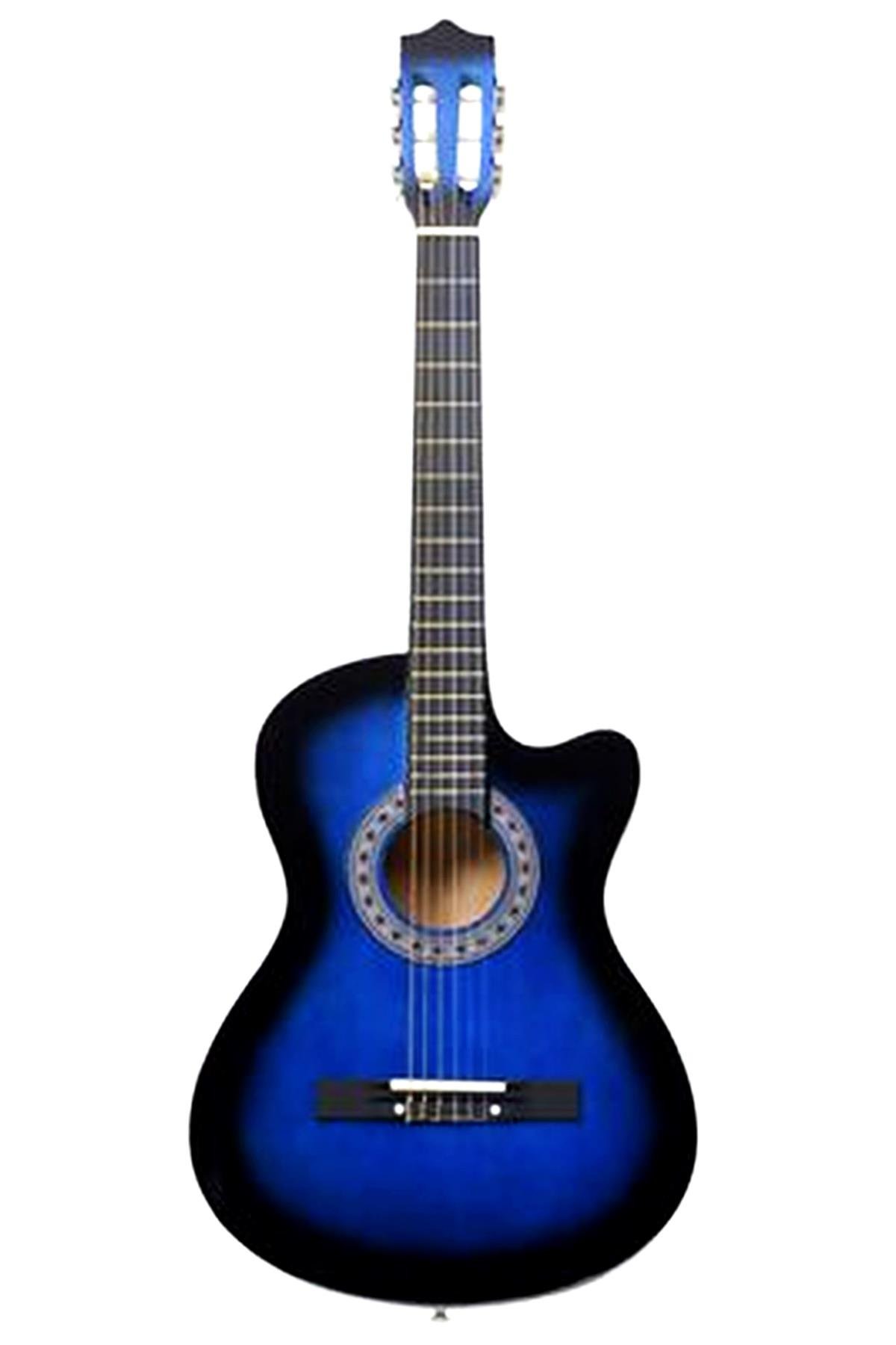 Longa Kesik Kasa Klasik Gitar Mavi