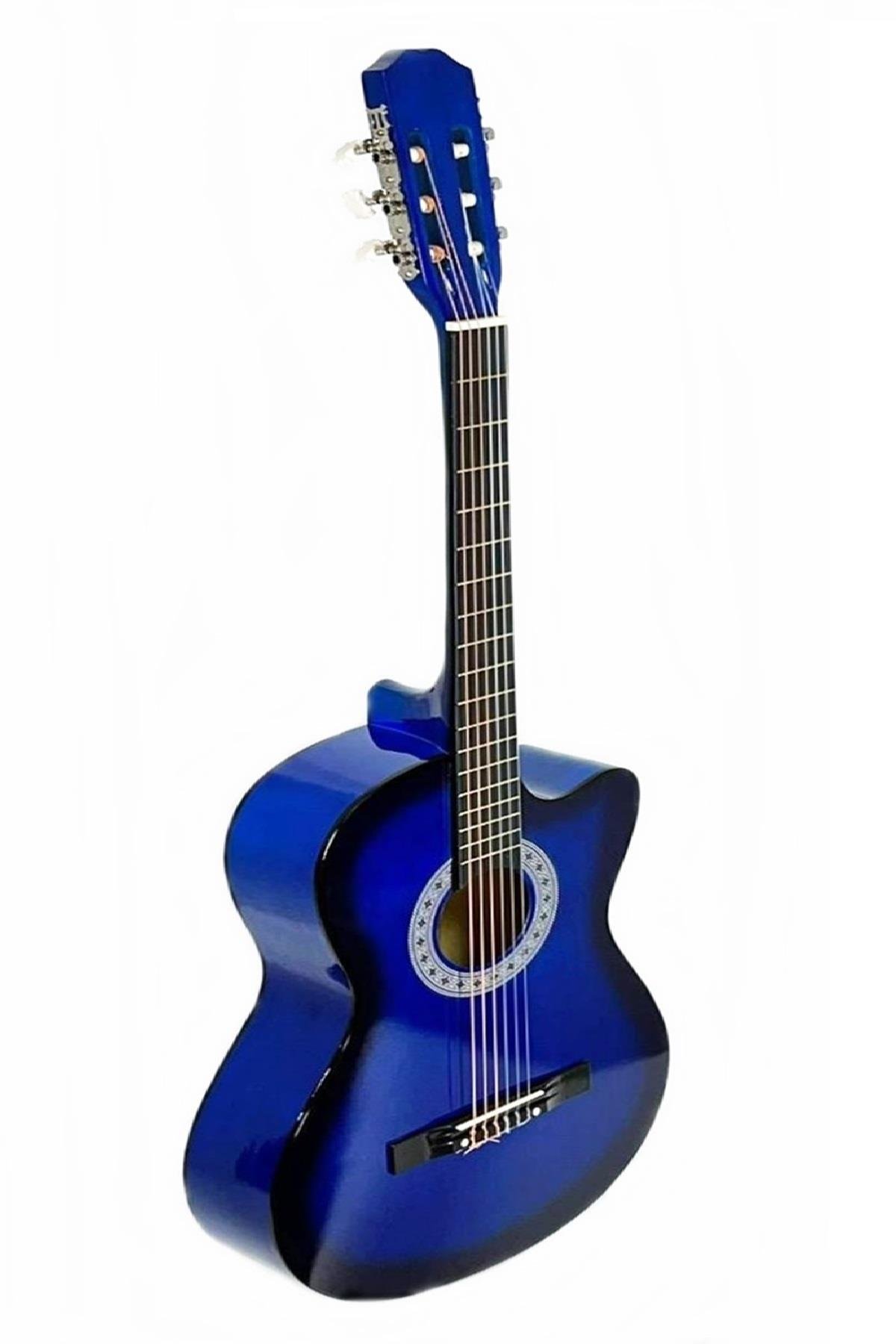 Longa Kesik Kasa Klasik Gitar Mavi