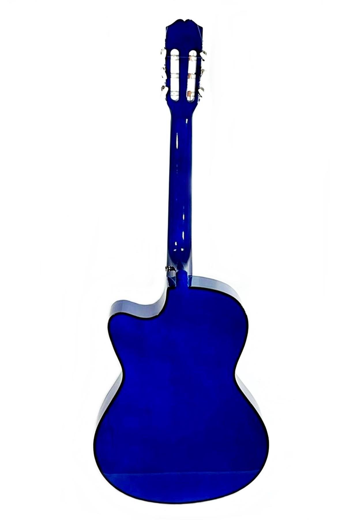Longa Kesik Kasa Klasik Gitar Mavi