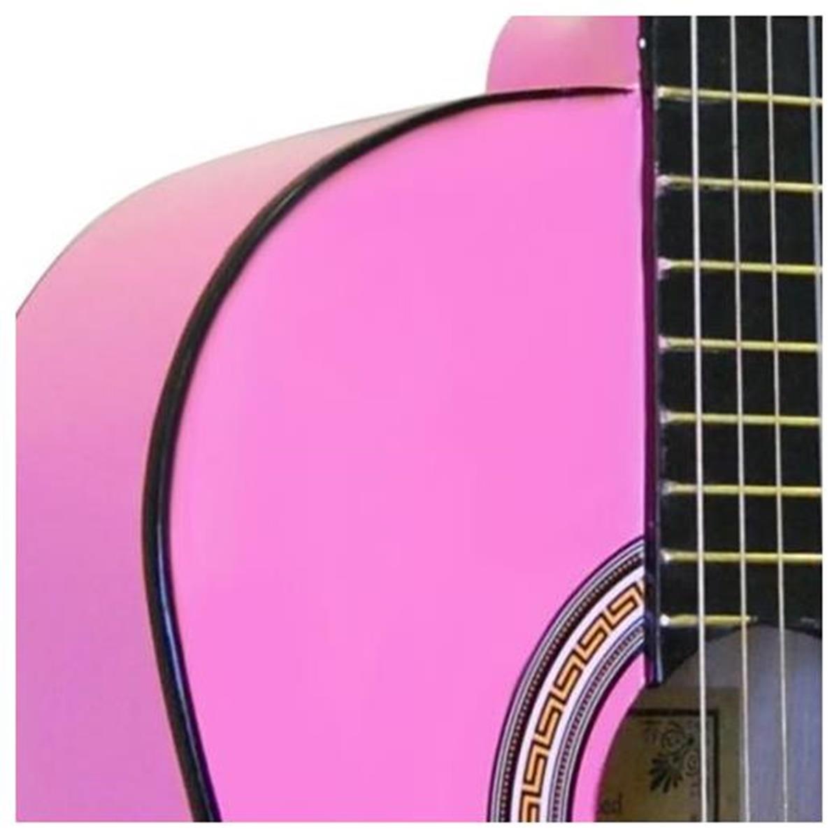 Longa Klasik Gitar Pembe Taşıma Çantası Hediyeli