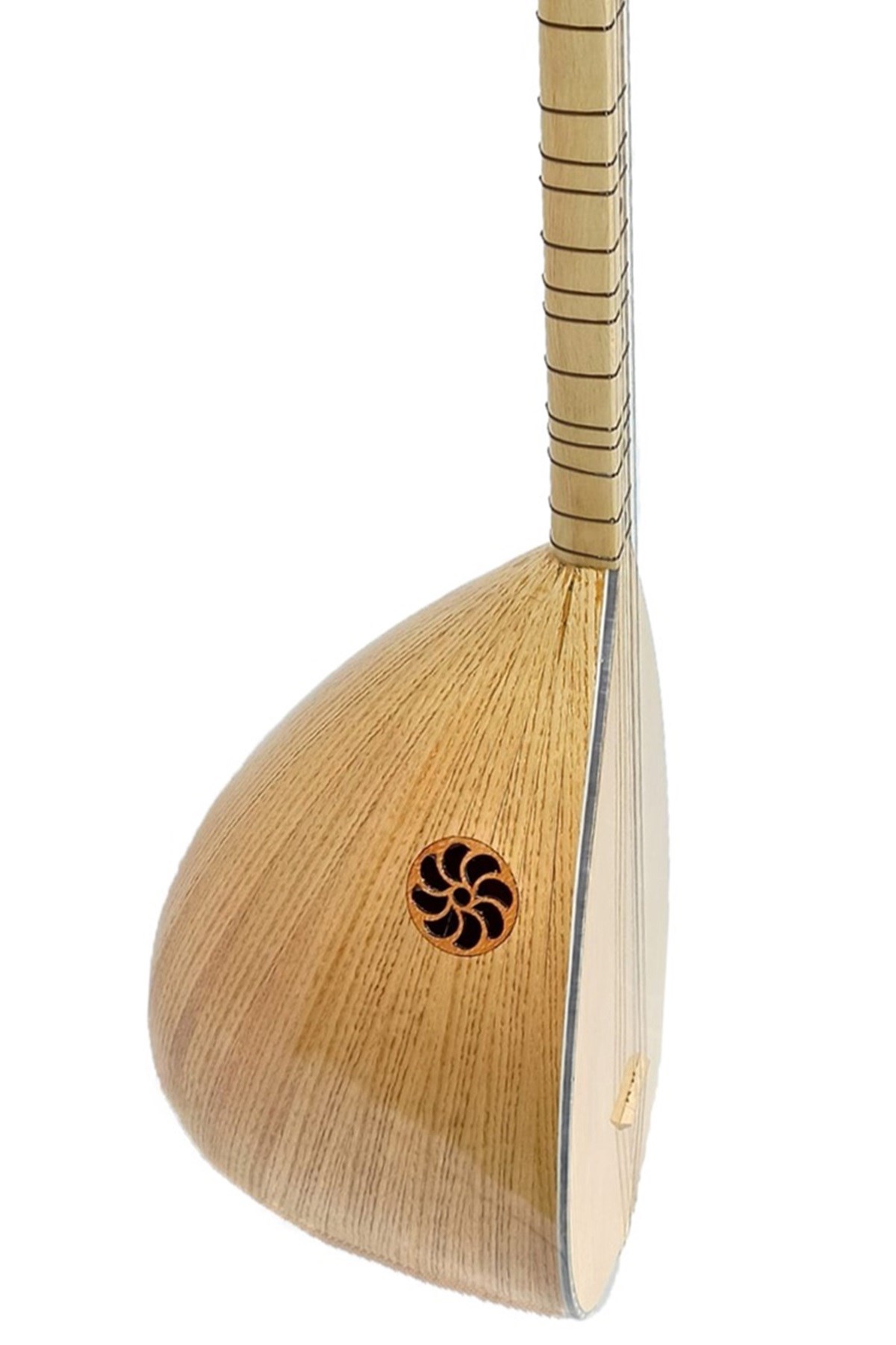 Piarro Kestane Ağacı Kısa Sap Bağlama ( Parlak Cila )