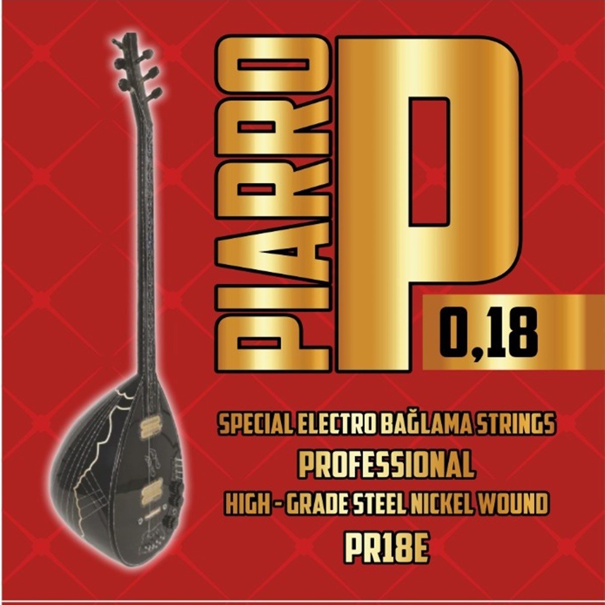 Piarro PR18E Elektro Bağlama Teli Takımı ( Topuzlu )