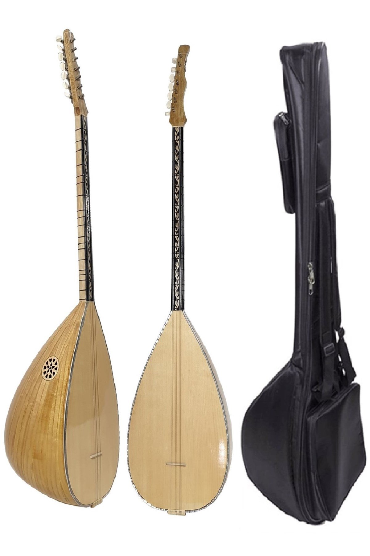 Profosyonel Dut Ağacı Gitar Burgu Kısa Sap Bağlama