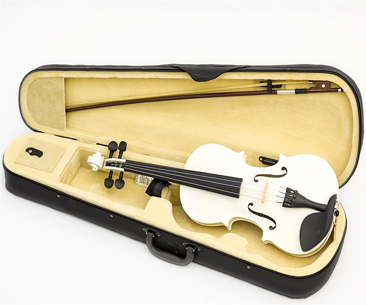 Sutruga Beyaz Öğrenci Kemanı Keman 4/4