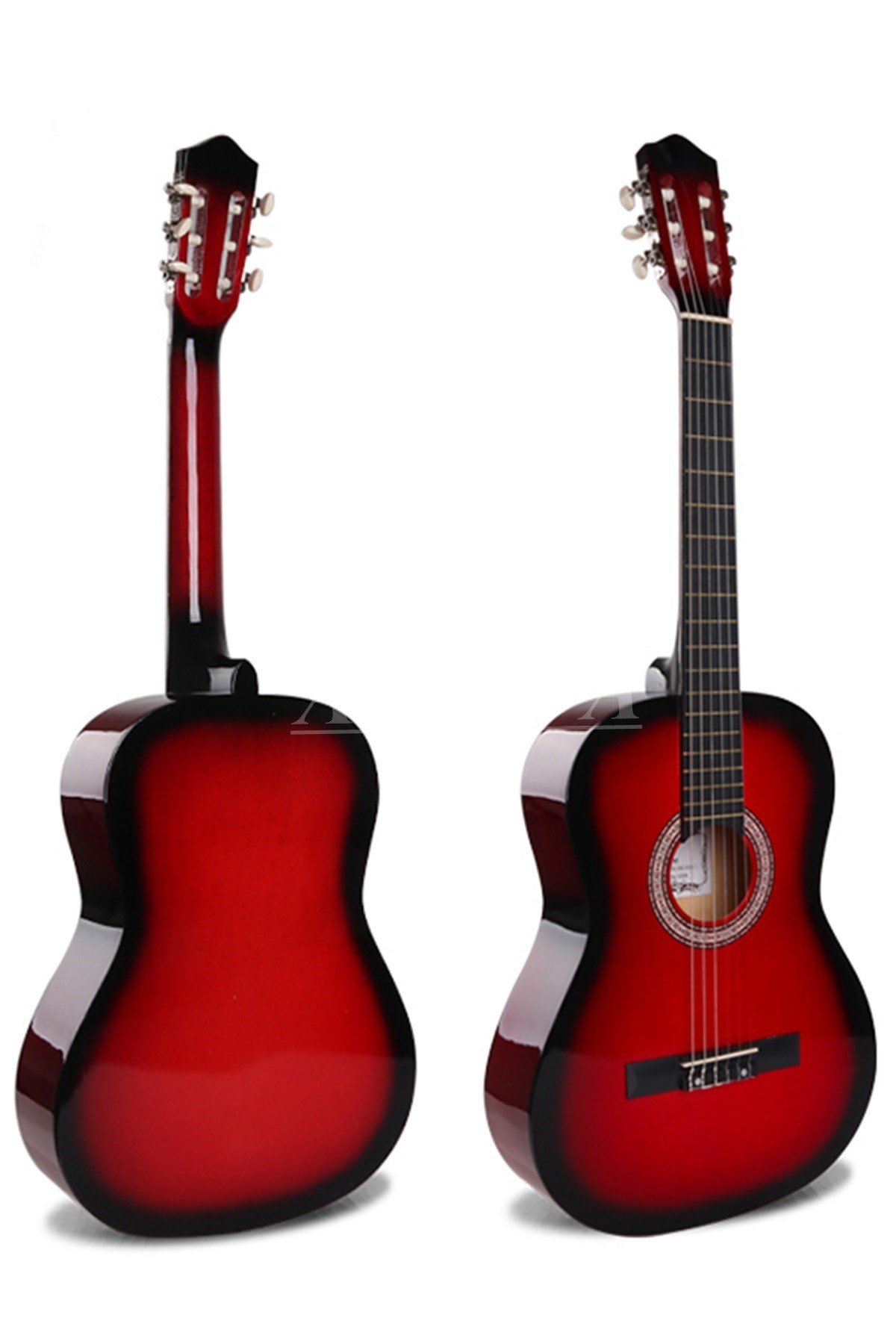 Tam Boy 4/4 Klasik Gitar Seti 39''  Kırmızı