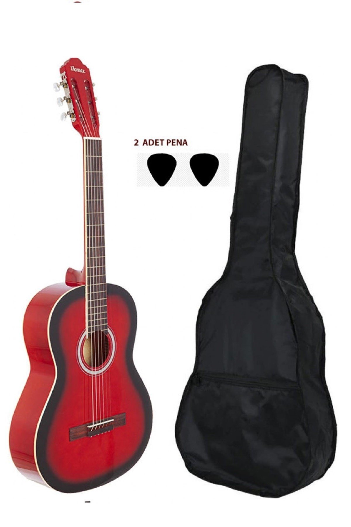 Thomaz TCG-3900 Klasik Gitar Gül Klavye