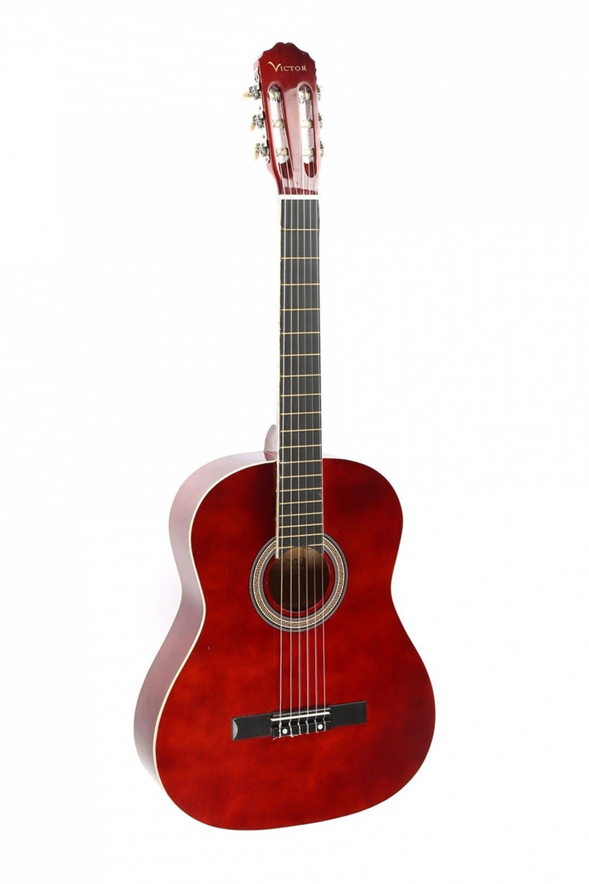 Victor Klasik Gitar Seti Kırmızı