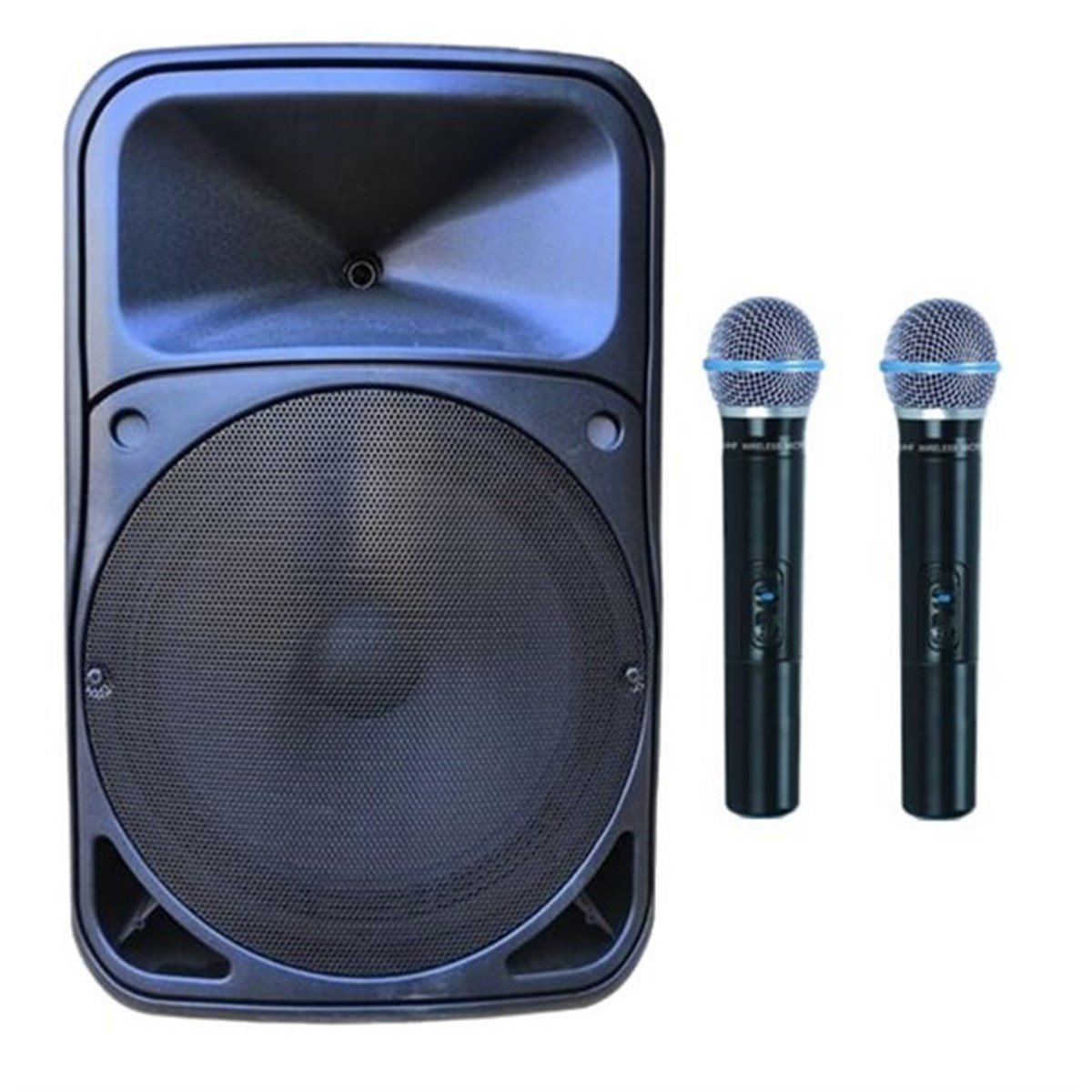 Westa Portatif Seyyar Ses Sistemi 400 Watt 2 li El Mikrafonlu