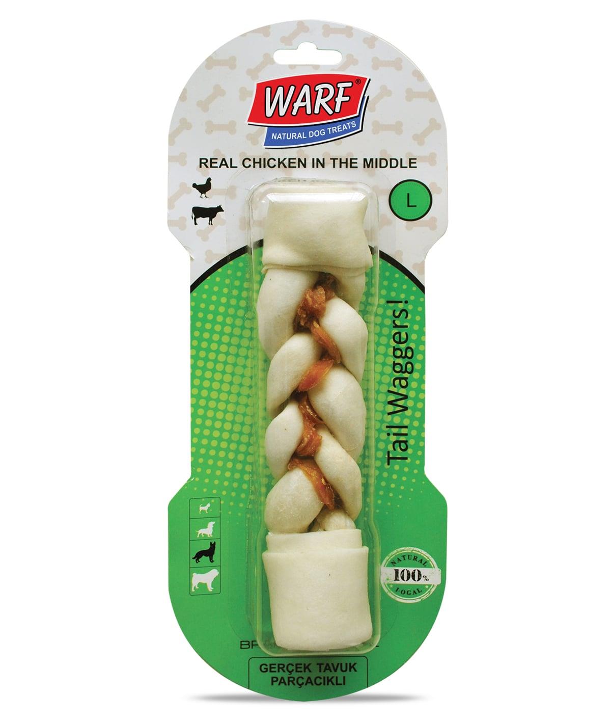 Tavuklu Düğüm Kemik 20 CM - 3' LÜ 115 gr