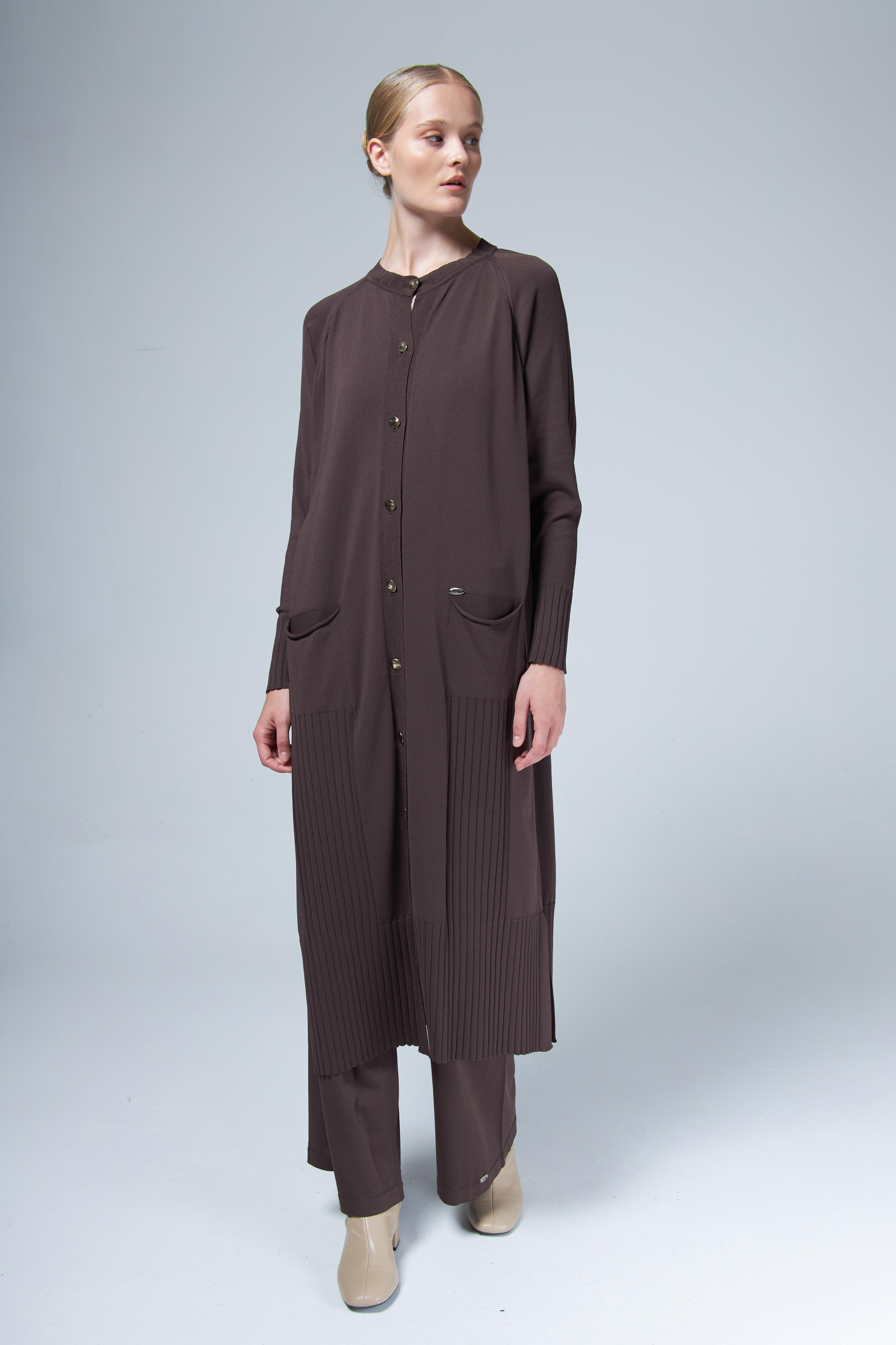 3055 HRK ETEK UCU FİTLLİ ARA BOY HIRKA 