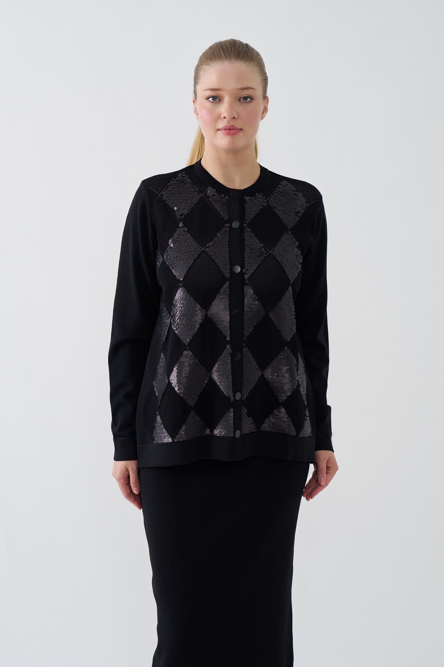 3147 BAKLAVA DESEN PULLU HIRKA