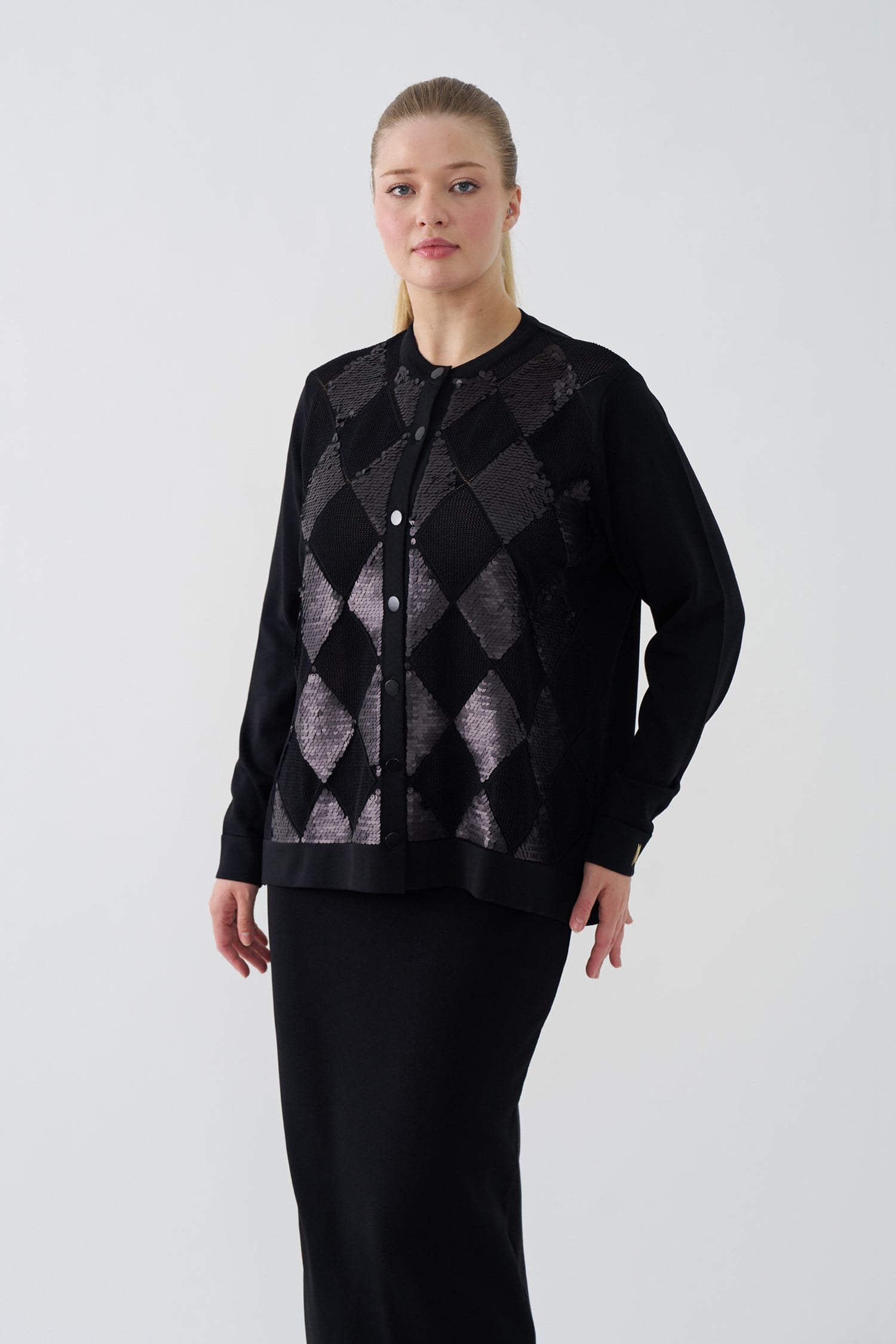 3147 BAKLAVA DESEN PULLU HIRKA