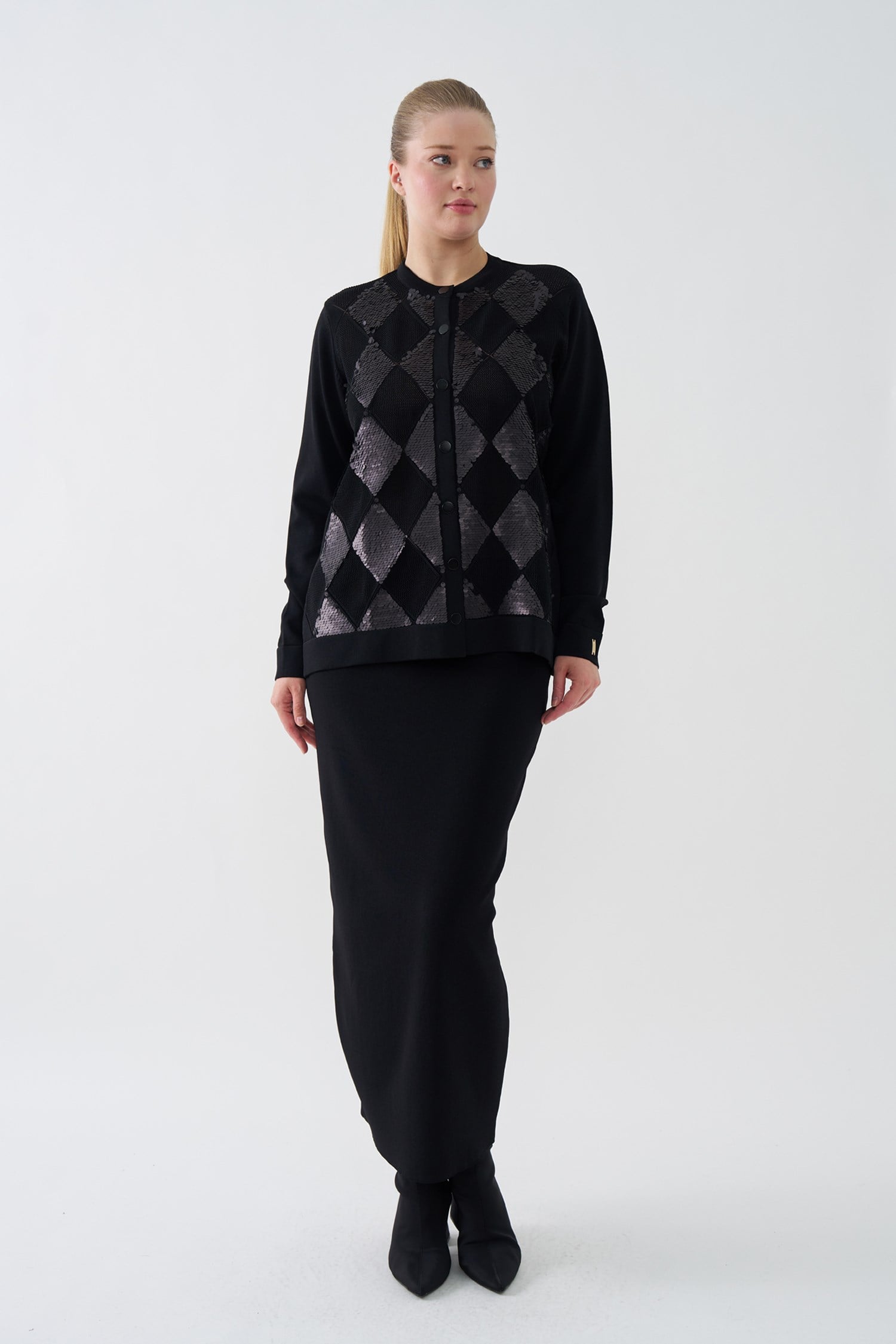 3147 BAKLAVA DESEN PULLU HIRKA