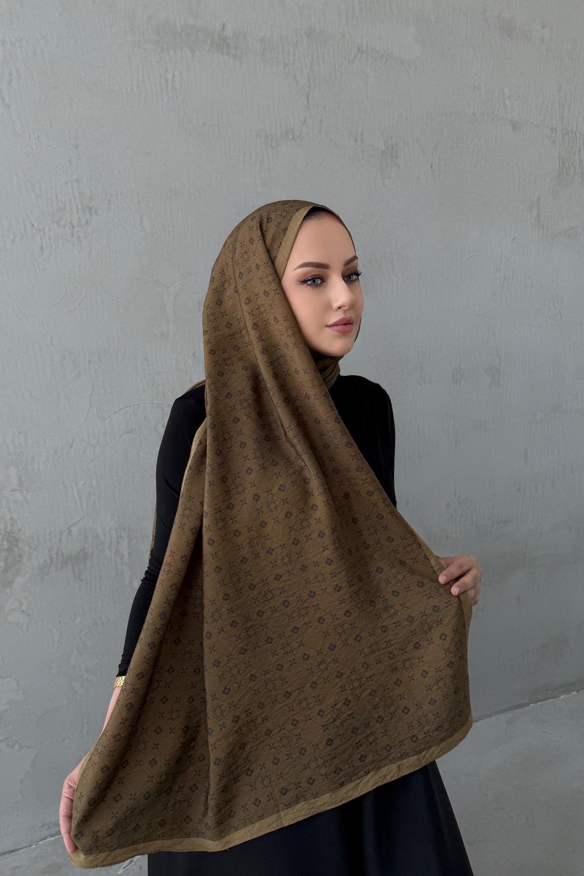 Açık Kahve Gua Modal İpek Şal